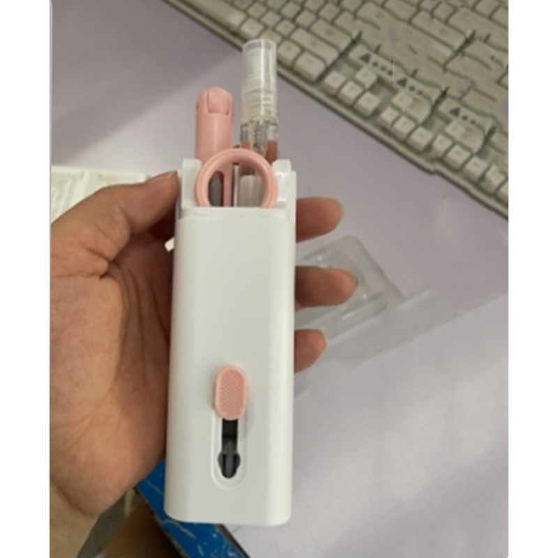 Computer Keyboard Cleaning Kit with Retractable Brush and Microfiber Cloth for Electronics - Image 15