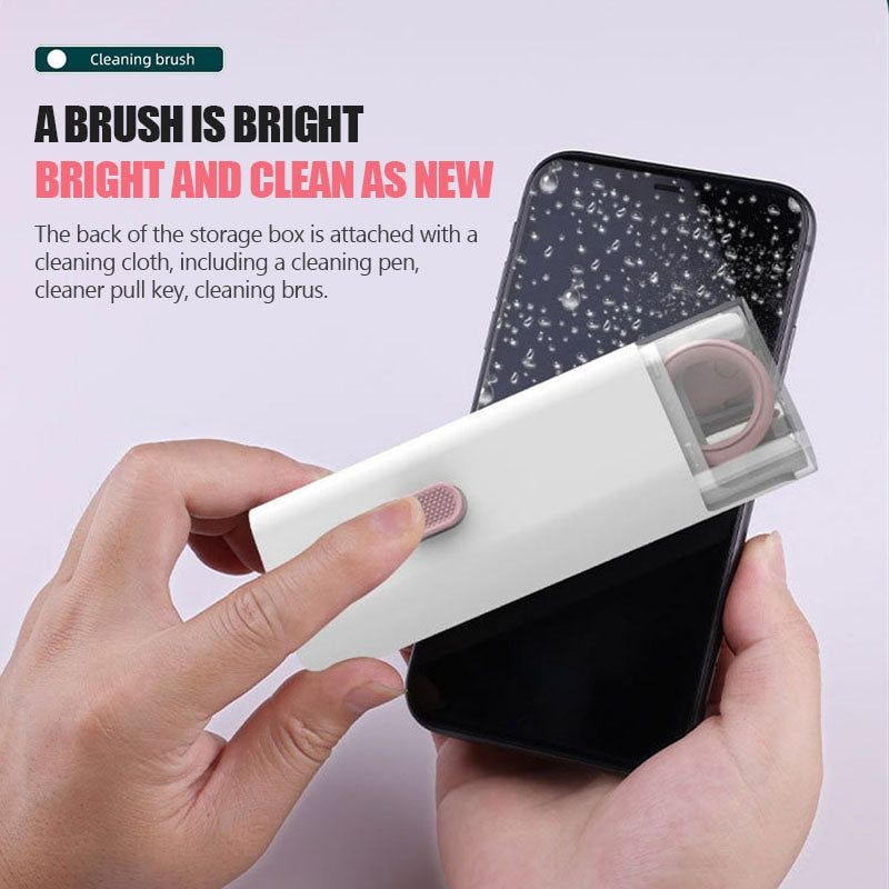 Computer Keyboard Cleaning Kit with Retractable Brush and Microfiber Cloth for Electronics - Image 18