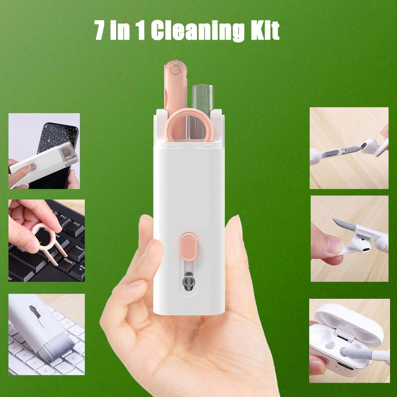 Computer Keyboard Cleaning Kit with Retractable Brush and Microfiber Cloth for Electronics - Image 20