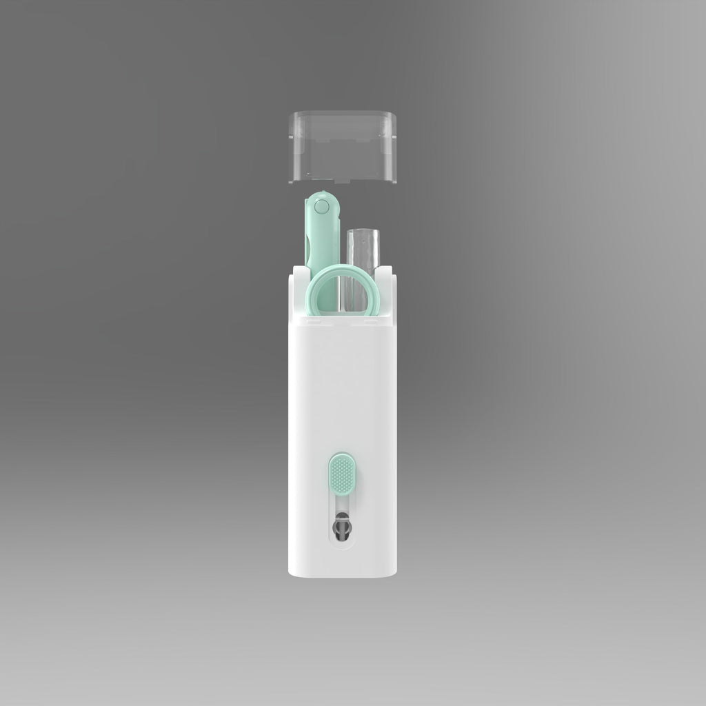 Computer Keyboard Cleaning Kit with Retractable Brush and Microfiber Cloth for Electronics - Image 21