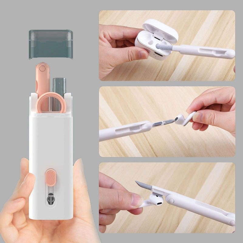 Computer Keyboard Cleaning Kit with Retractable Brush and Microfiber Cloth for Electronics - Image 22