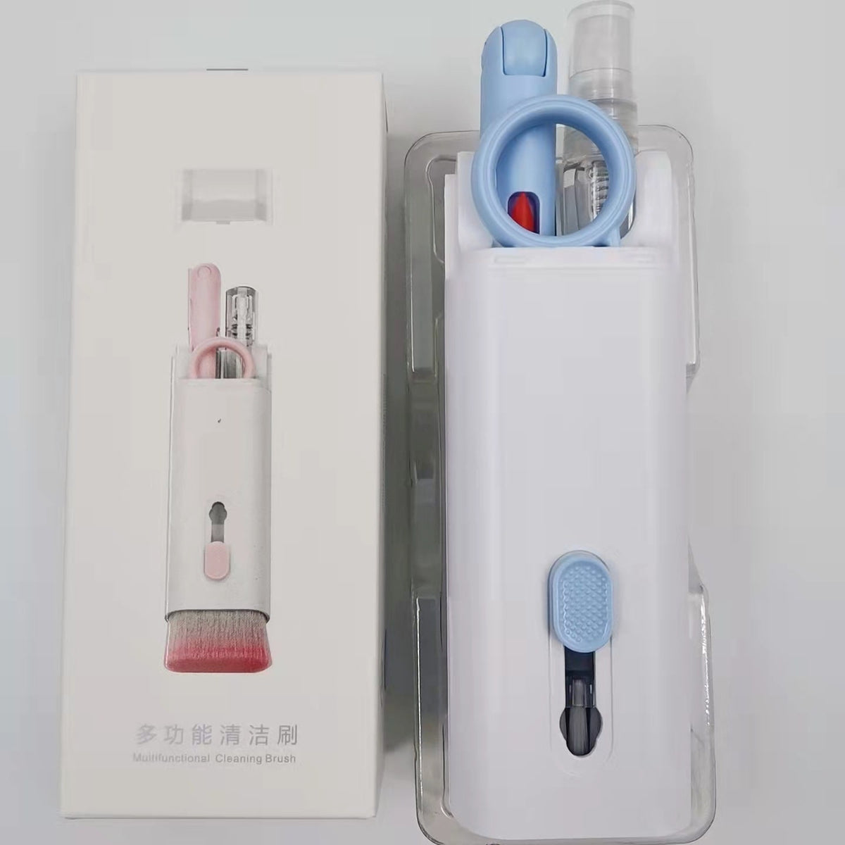 Computer Keyboard Cleaning Kit with Retractable Brush and Microfiber Cloth for Electronics - Image 6