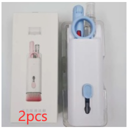 Computer Keyboard Cleaning Kit with Retractable Brush and Microfiber Cloth for Electronics - Image 9