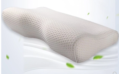 Contour Memory Foam Pillow with Ergonomic Cervical Support and Dual Height Design - Image 2
