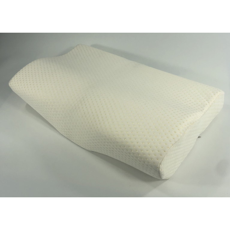 Contour Memory Foam Pillow with Ergonomic Cervical Support and Dual Height Design - Image 3