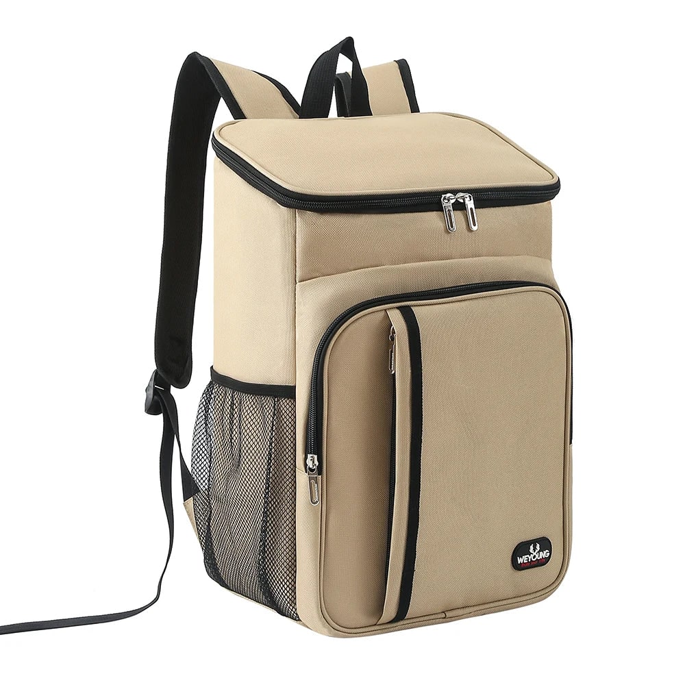 Cooler Backpack with Insulated Waterproof Lining and Lunch Storage Bags - Image 1