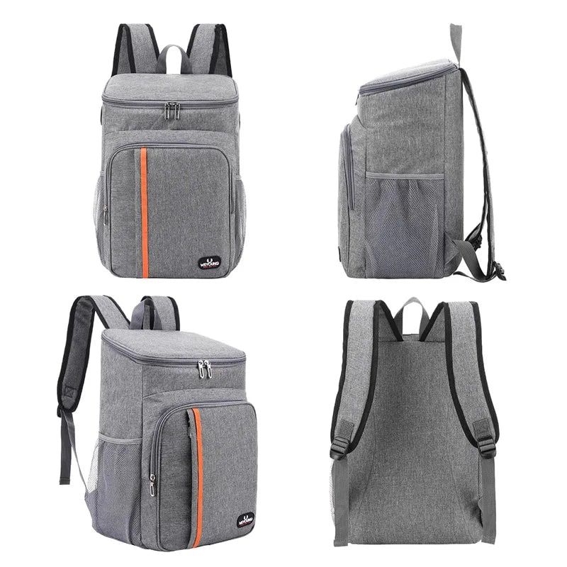 Cooler Backpack with Insulated Waterproof Lining and Lunch Storage Bags - Image 5