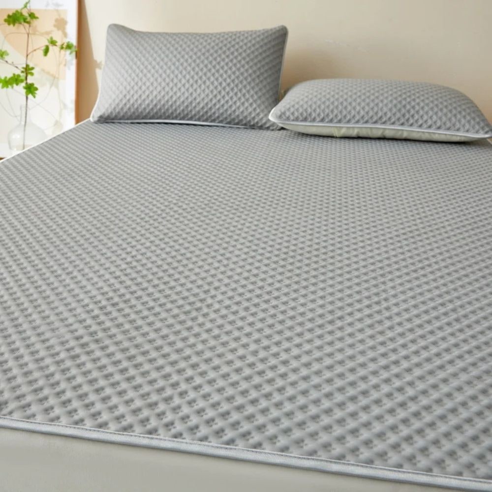 Cooling Twin Mattress Pad Topper with Quilted Breathable Cover Bamboo - Image 3
