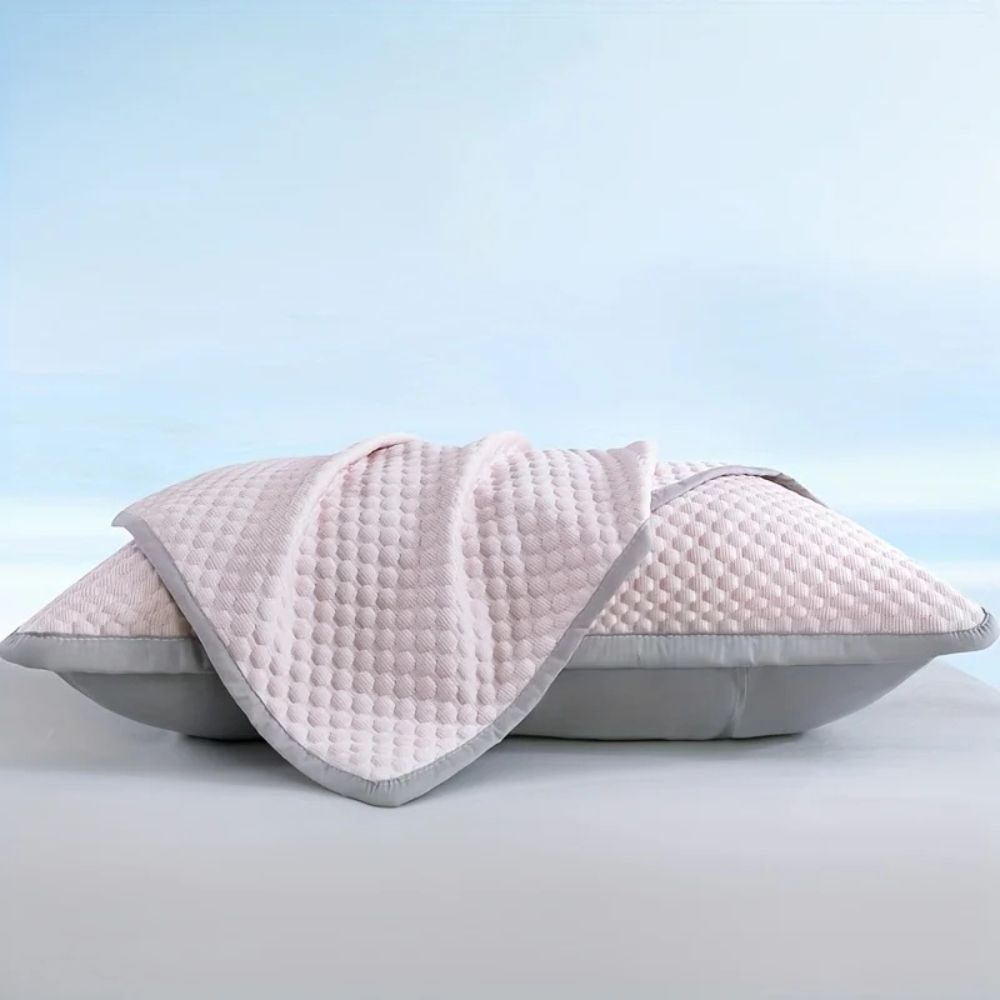 Cooling Twin Mattress Pad Topper with Quilted Breathable Cover Bamboo - Image 5