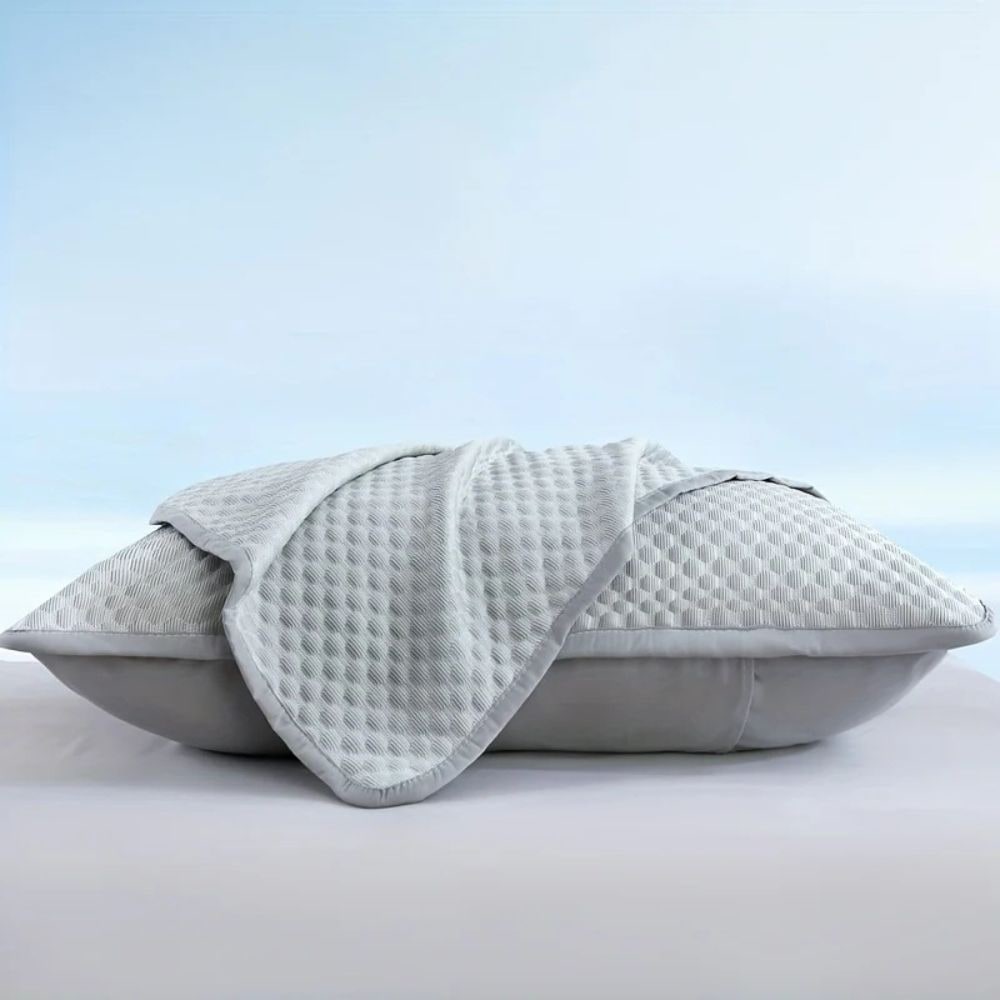 Cooling Twin Mattress Pad Topper with Quilted Breathable Cover Bamboo - Image 6
