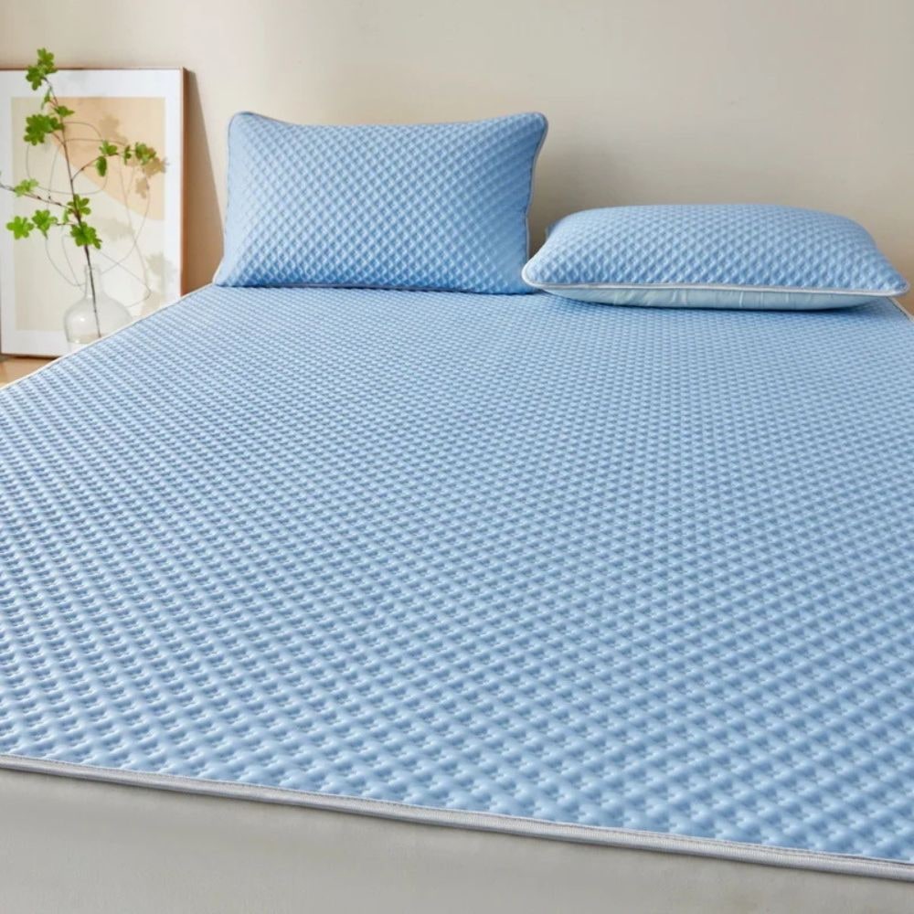 Cooling Twin Mattress Pad Topper with Quilted Breathable Cover Bamboo - Image 7