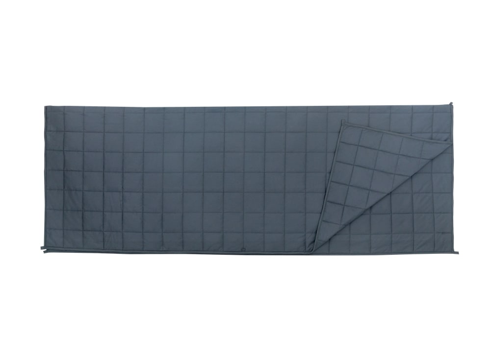 Cooling Weighted Blanket 15 Lb with Quilted Cotton and Glass Beads - Image 4