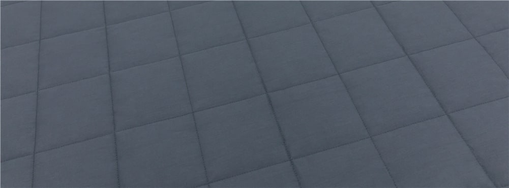 Cooling Weighted Blanket 15 Lb with Quilted Cotton and Glass Beads - Image 5