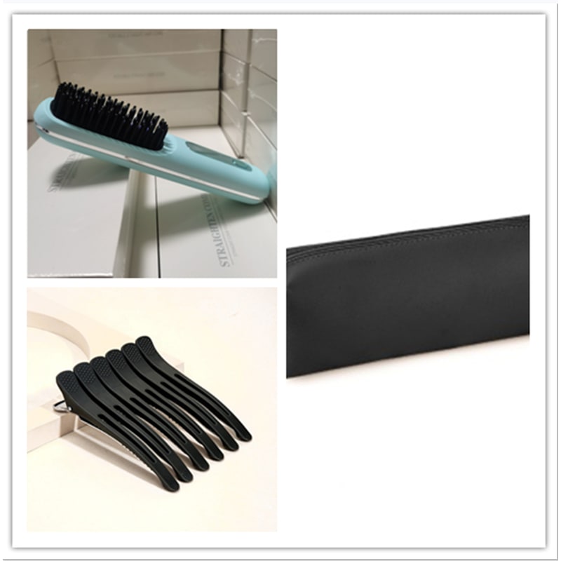Cordless Hair Straightener Brush with Portable Wireless Design and Digital Temperature Display - Image 28
