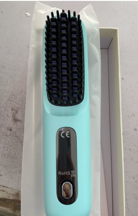 Cordless Hair Straightener Brush with Portable Wireless Design and Digital Temperature Display - Image 32