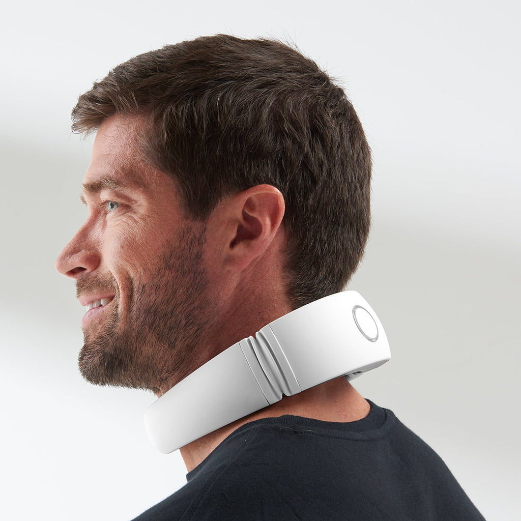 Cordless Heated Neck Massager with Remote Control and Vibration Therapy - Image 1