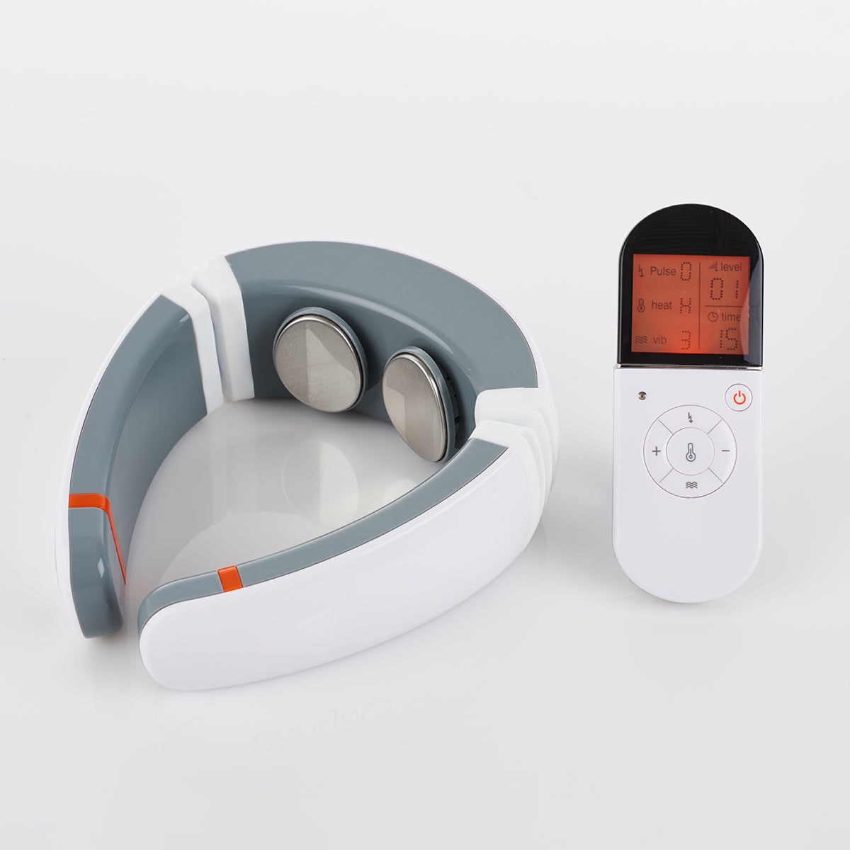 Cordless Heated Neck Massager with Remote Control and Vibration Therapy - Image 3