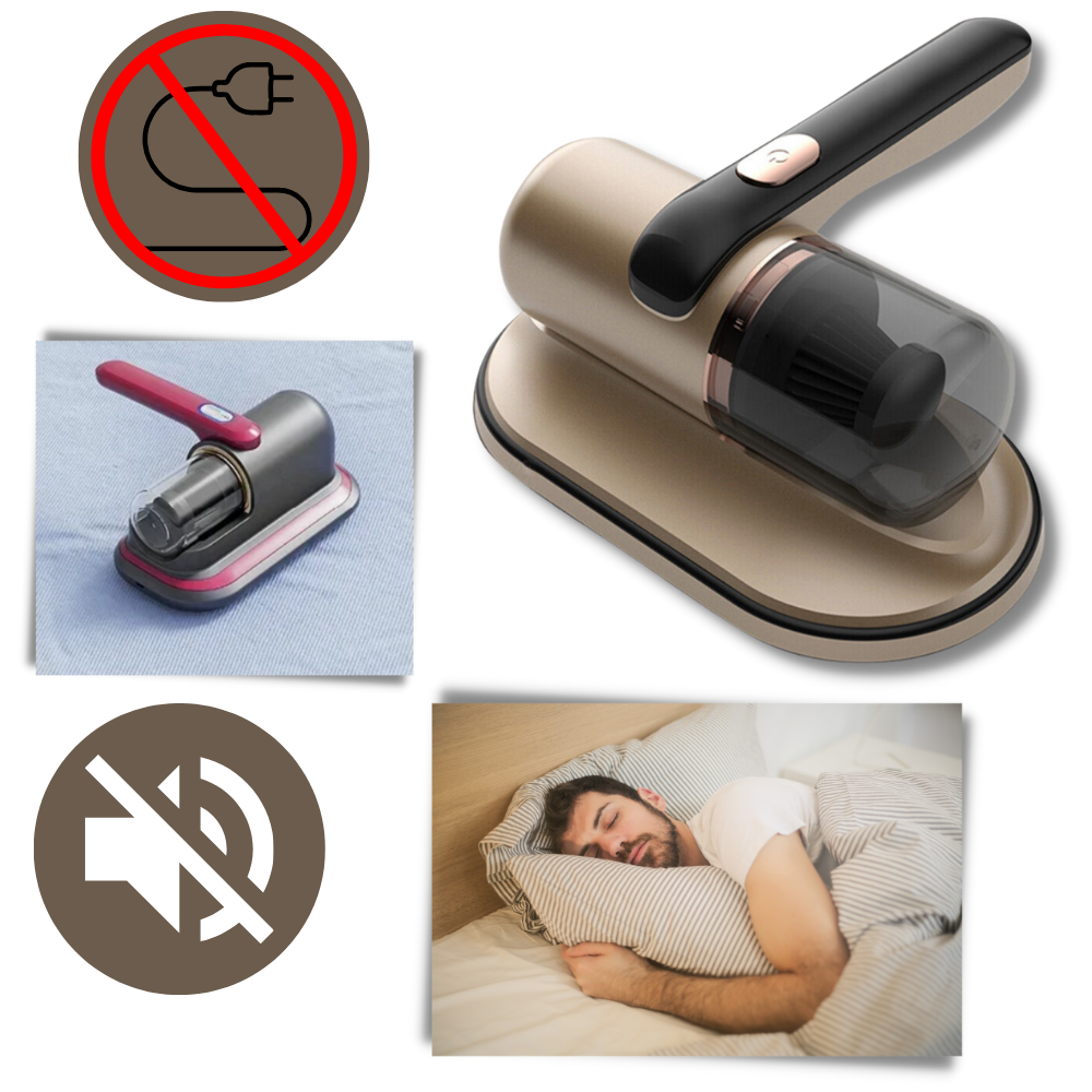 Portable UV-C Vacuum Cleaner for Mattress & Upholstery