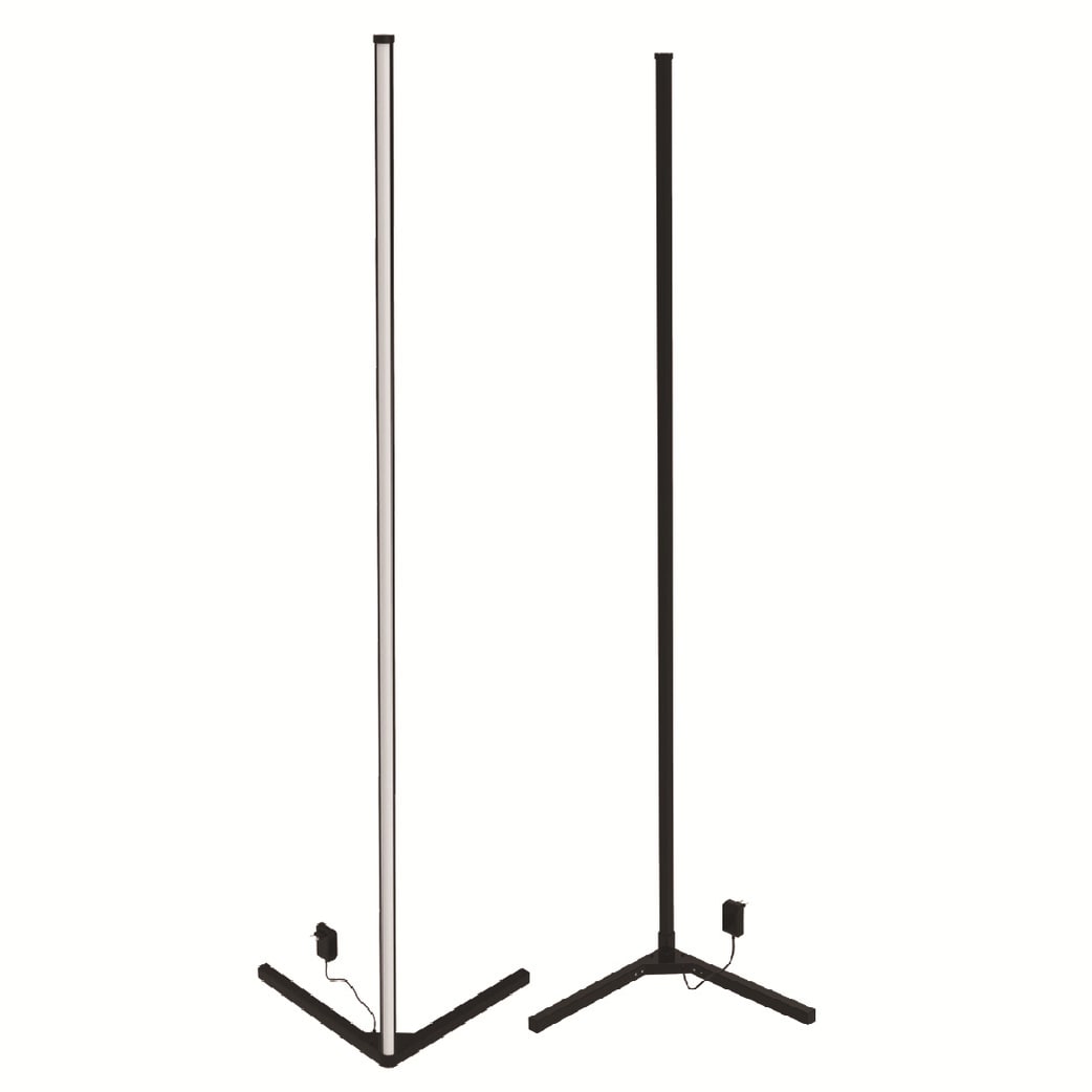 Corner Floor Lamp with Remote Control and Color Changing Rgb LED Light Mid Century Modern - Image 5