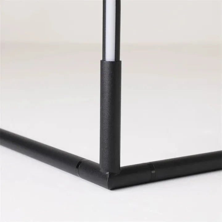 Corner Floor Lamp with Remote Control Minimalist Arc Design and Dimmable LED Light - Image 7