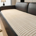 Couch Seat Cover Sofa Cushion Quilted Padded Plush Protector Stain Resistant - Image 1