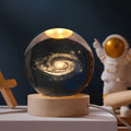 Crystal Lamp Ball Night Light 3D Laser Engraved Glass Wooden Base USB LED Decorative - Image 2