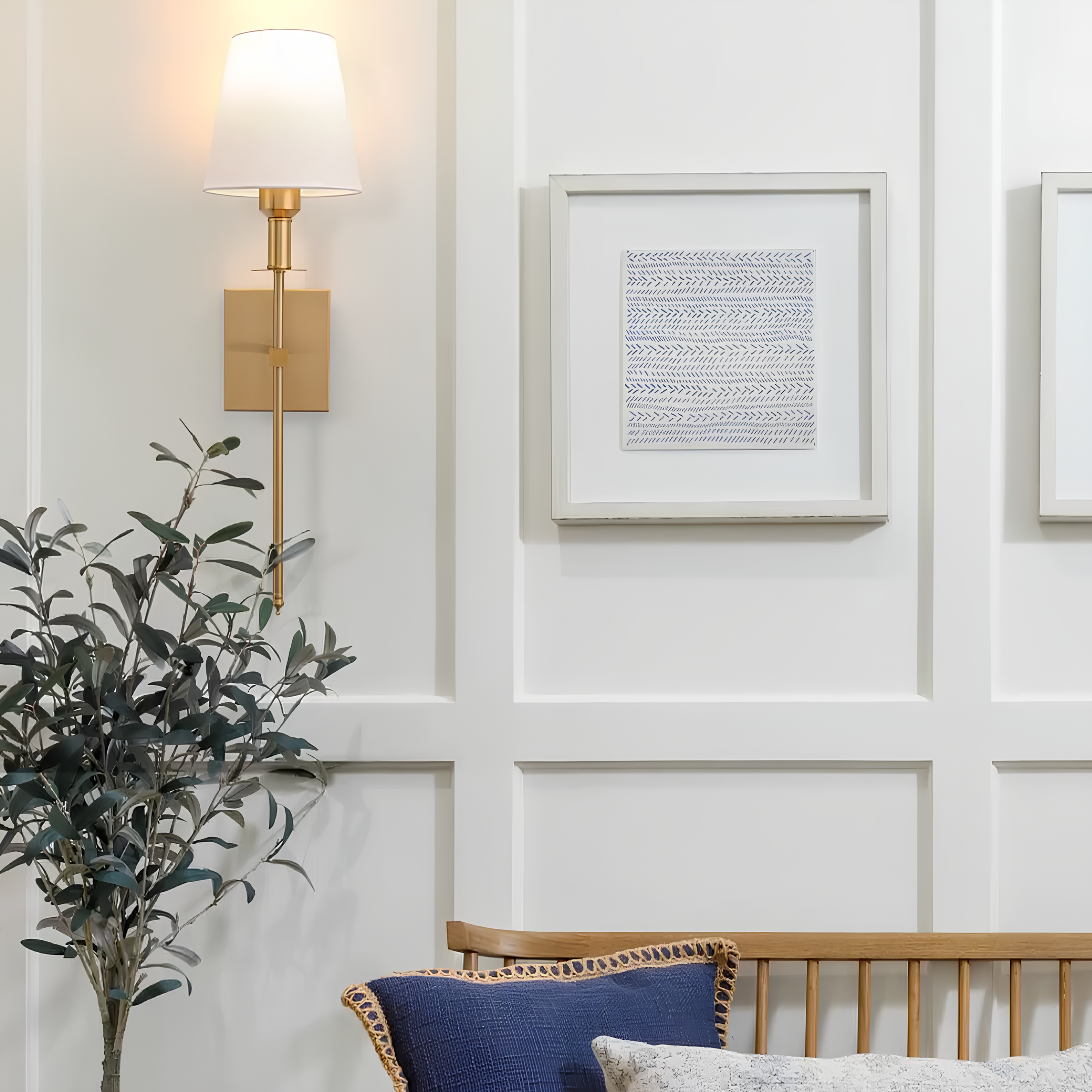 Cordless Wall Light Vintage‑Style LED