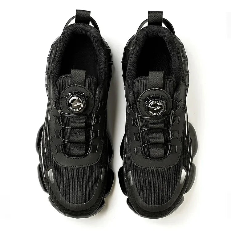 Men's Outdoor Safety Work Shoes with Steel Toe & Non-Slip Sole