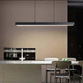 Modern Linear Pendant Light Adjustable LED Ceiling Fixture