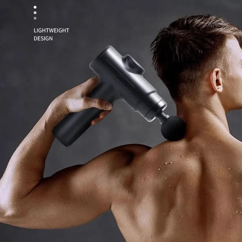 Deep Tissue Massage Gun Portable Rechargeable Electric Eight Head For Muscle Recovery - Image 3
