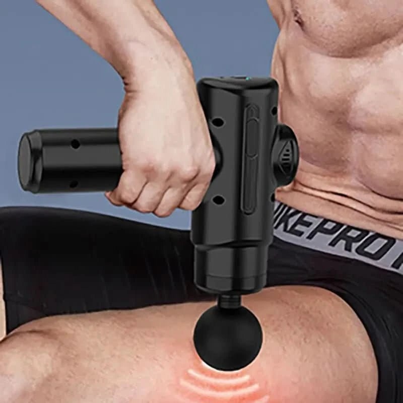 Deep Tissue Massage Gun Portable Rechargeable Electric Eight Head For Muscle Recovery - Image 4