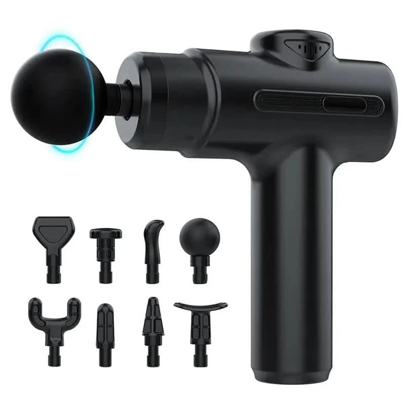 Deep Tissue Massage Gun Portable Rechargeable Electric Eight Head For Muscle Recovery - Image 7