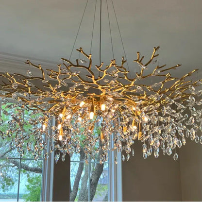 Sculptural Branch-Inspired Statement Pendant Light