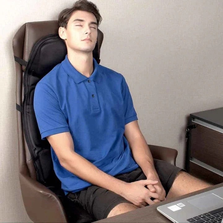 Desk Chair Massage Seat Cushion with Heat and Remote Control for Car and Home Bleacher - Image 3