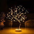 Desk Lamp Bonsai Tree with Flexible Branches and Warm White LED Lights Mid Century Modern - Image 1