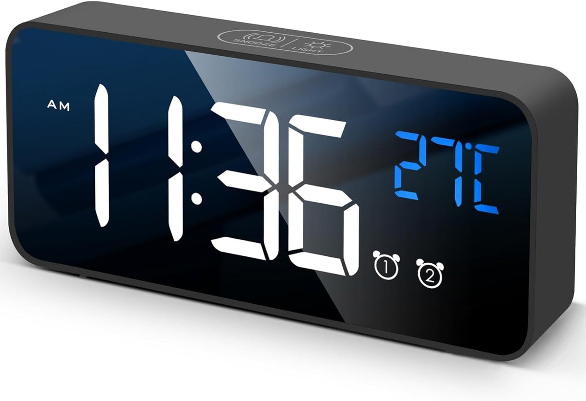 Digital Clock with Seconds and Large 11.5-Inch Display for Seniors with Calendar Day and Date - Image 12