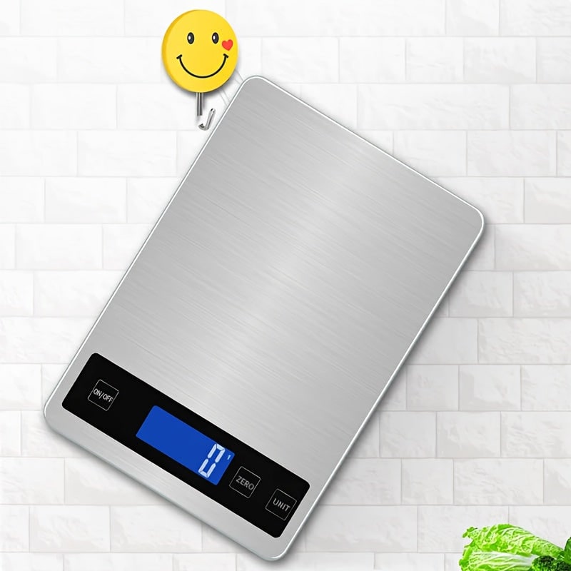 Digital Food Scale Kitchen Electronic Stainless Steel Waterproof USB Rechargeable - Image 7