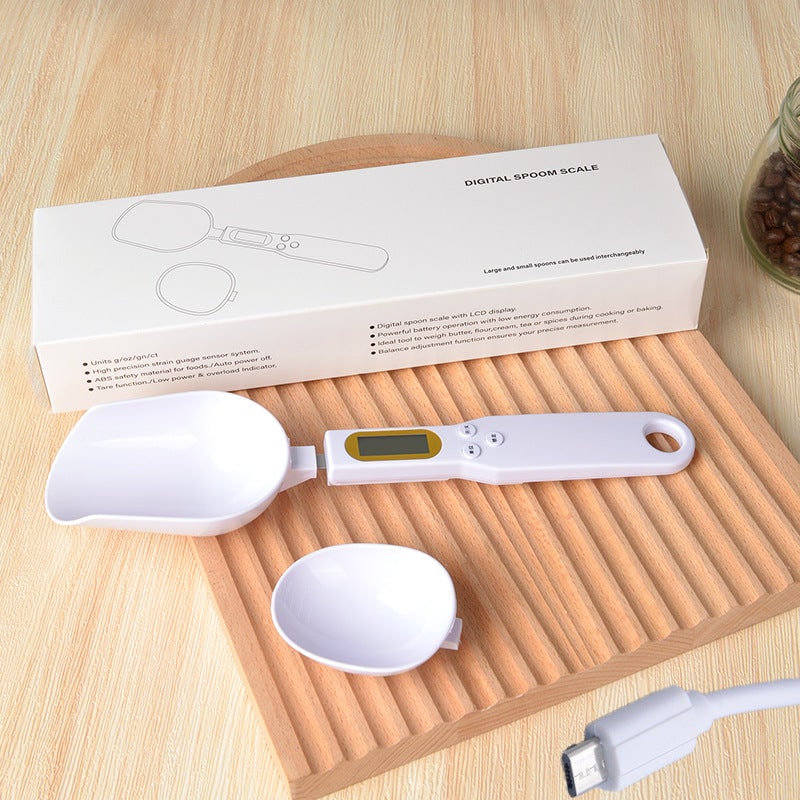 Digital Measuring Spoon Scale with Detachable Heads and Lcd Display - Image 2