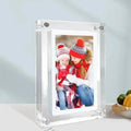 Digital Photo Picture Frame with Smart Display Acrylic Block and Ips Screen Electronic - Image 1