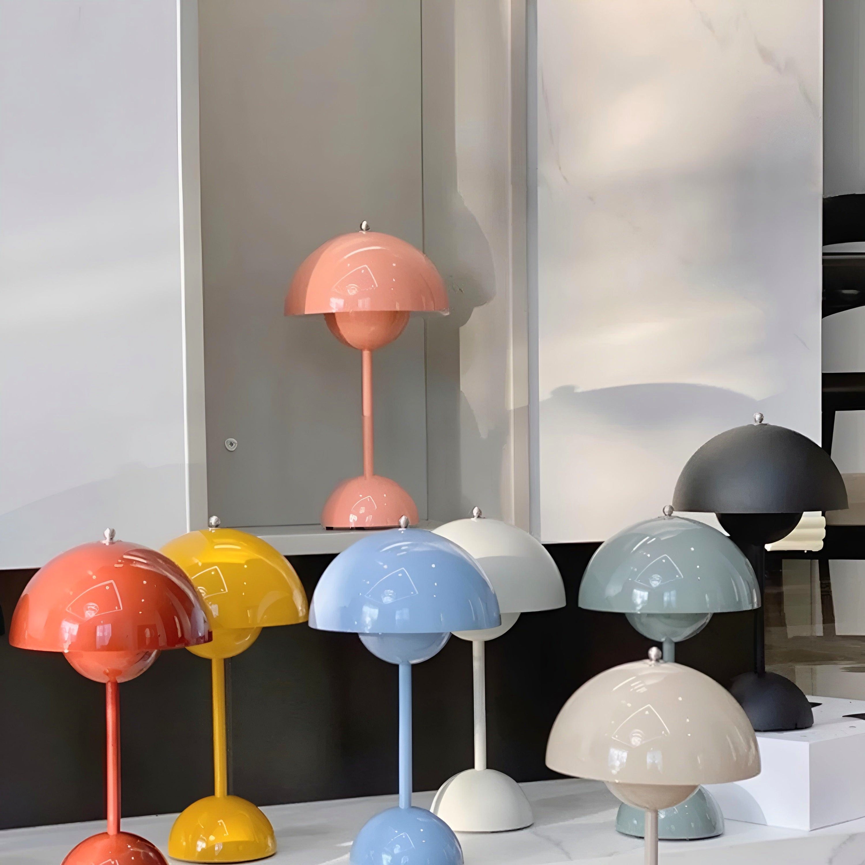 Modern Scandinavian LED Table Lamp Dimmable Home Lighting