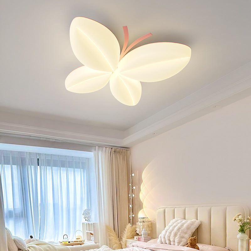 Butterfly Ceiling Light for Kids LED Decorative Room Fixture