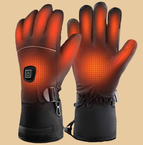 Unisex Thermal Heated Gloves Quick-Heat Support for Cold Weather
