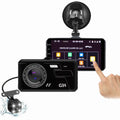 Dual Dash Cam Car Dashboard Camera 1080p Front and Rear with Lcd Screen Wireless - Image 1