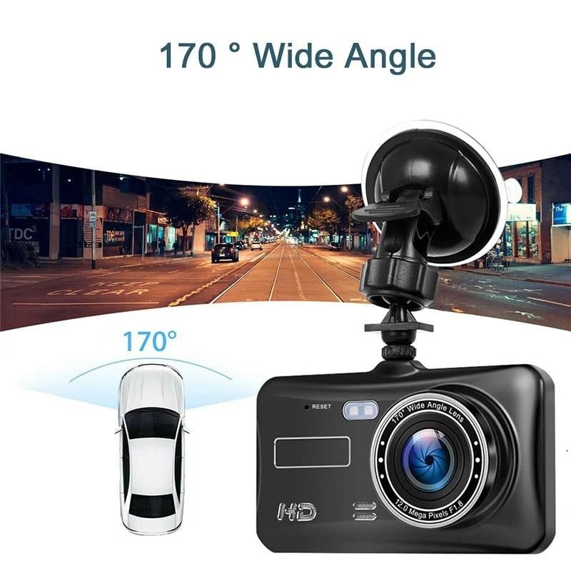 Dual Dash Cam Car Dashboard Camera 1080p Front and Rear with Lcd Screen Wireless - Image 4