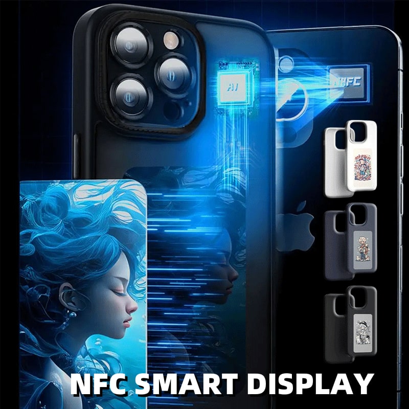 E-Ink Phone Case with Strap and Wallet Slot for Iphone 14 Pro Max Battery-Free Smart Display Cover - Image 10