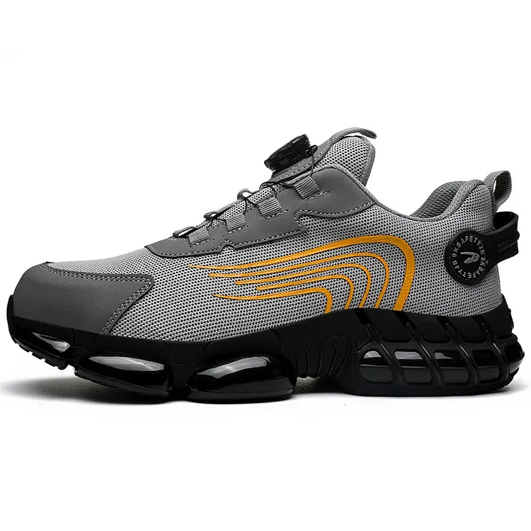 Men's Outdoor Safety Work Shoes with Steel Toe & Non-Slip Sole