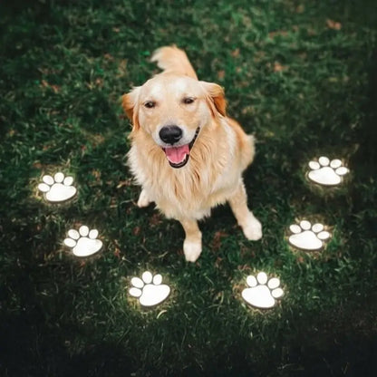 Animal Paw Pathway Light Eco‑Friendly Solar Garden Décor