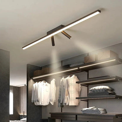 Adjustable LED Ceiling Spotlight Linear Flush Mount Light