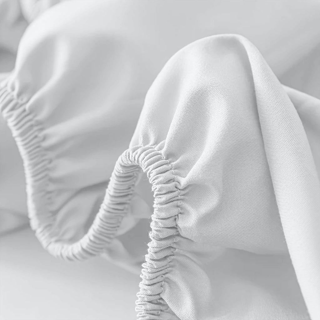 Extra tiefes Spannbettlaken – knitterresistente Bettwäsche für alle Jahreszeiten