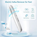 Electric Foot File and Callus Remover with Rechargeable Battery and Rotating Exfoliating Roller - Image 2